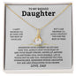 To My Badass Daughter | Alluring Beauty necklace