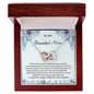 To My Beautiful Mom | I Love You Mom, Forever & Always - Interlocking Hearts necklace