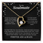 To My Soulmate | I Will Love You Until The End - Forever Love Necklace